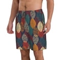 thumbnail image 2 of Fotbe Autumn Leaves Trajes de Baño Estampados para Hombre, Shorts de Verano de Secado Rápido, Ropa de Playa, Bañadores-Medium, 2 of 6