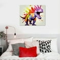thumbnail image 4 of COMIO  Cute Dinosaur and Animal Wall Art for Kids' Rooms - Vibrant Nursery Decor and Unique Canvas Art Gifts Featuring Cute and Colorful Animals, 4 of 4