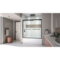 thumbnail image 5 of DreamLine Encore 56-60 in. W x 58 in. H Semi-Frameless Bypass Tub Door in Satin Black, 5 of 10