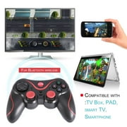 W ireless B luetooth Gamepad Game Controller Gamepad Joystick T3 For s martP hones With USB Cable For Android Platform Games