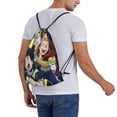 thumbnail image 4 of My Hero Academia Drawstring Backpack Anime Sackpack Gym Bag For Sport Yoga Travel Hiking Shopping Lightweight Gym Bag 16*14 Inch, 4 of 9