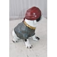 thumbnail image 5 of Nifao French Bulldog with A Pirate Hat Resin Statue – Home Decor Sculpture, 8"L x 5"W x 8"H, 5 of 10