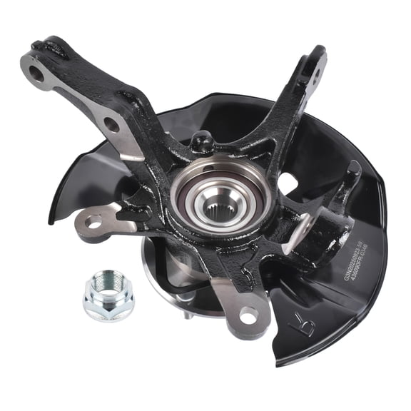 Mustrod LK098 Front Right Steering Knuckle & Wheel Hub Bearing Assembly for Honda Civic 2012 1.5L 1.8L