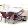 thumbnail image 4 of 2.74x3.66m Disposable Waterproof Transparent Car Dust Cover Furniture Protector Cover, 4 of 9