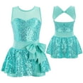 thumbnail image 2 of Aislor Toddler Kid Girls Sequins Camisole Ballet Dance Dress Tutu Skirted, 2 of 7