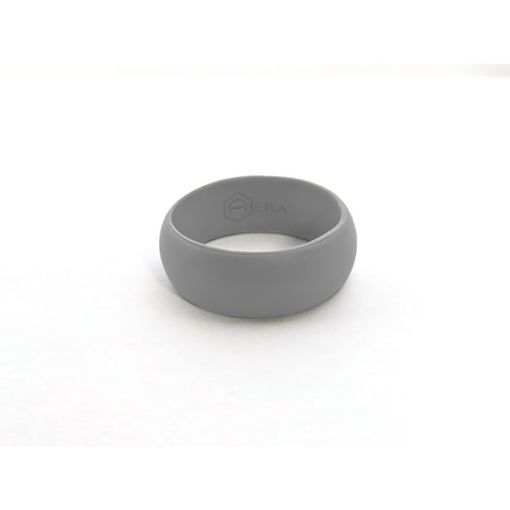 AERA Rings Mens Silicone Rubber Wedding Band Ring Hypoallergenic Flexfit Activewear