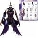 thumbnail image 1 of Disfraz de Cosplay de Genshin Impact Game para mujer, vestido, ropa, 1 of 4