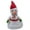 White, variant on Musical Moving Luminous Christmas Hat Plush Toy With Song And Dance