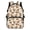 Capybara Pattern, variant on Uourmeti American Flag Horse Racing Theme Casual Fashion Bookbag, Polyester Fabric Waterproof Personalized School Backpack for Travel Work