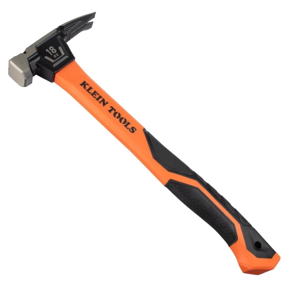 Hammer Klein Tools H80918, fibra de vidrio de cara lisa, 18 onzas