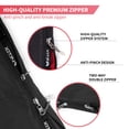 thumbnail image 4 of QEZER 10°F Ultra-Warm Lightweight Adult Sleeping Bag Compression Sack - for Winter Backpacking, Camping & Hiking, 4 of 6
