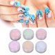 thumbnail image 5 of Nail Art Powder Nail Glitter Powder 6 colores de moda exquisito compacto elegante para salón de uñas para citas de fiesta ANGGREK Otros, 5 of 8