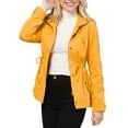 thumbnail image 6 of MixMatchy Women's Casual Lightweight Military Safari Anorak Utility Jacket, 6 of 7