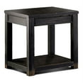 thumbnail image 2 of Home Square Deston Transitional Wood End Table in Antique Black - Set of 2, 2 of 5