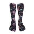 thumbnail image 5 of Naloa Roses Flowers High Stockings Women Thigh High Stockings Over Knee Long Stockings-One Size, 5 of 8