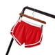 thumbnail image 4 of Pantalones cortos deportivos Umfun para mujer, para entrenamiento, yoga, deportivos, ligeros, para correr, color rojo, talla L, 4 of 5