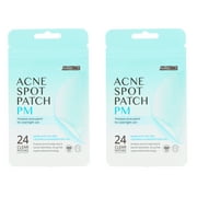 Avarelle Acne Spot Patch PM 24 Round Patches 2 Pack