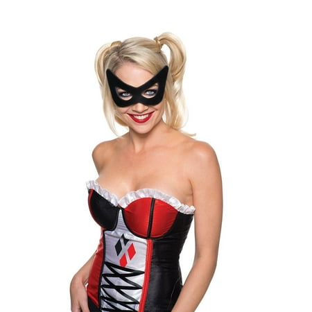 Harley Quinn Mask Adult Halloween Accessory