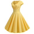 thumbnail image 3 of MYG Nouvelle Robe de Bal Rétro Vintage des Années 50 pour Femme, Soirée, Swing, Midi, Robes Swing, 3 of 9
