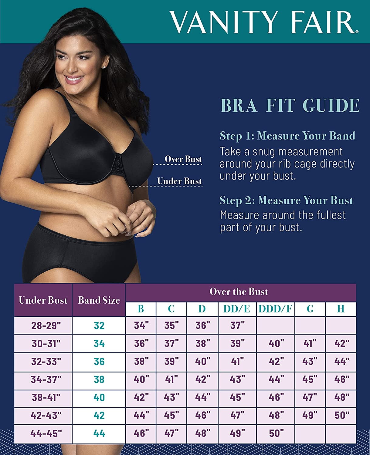 Women's Vanity Fair 76080 Beauty Back Full Figure Minimizer Underwire Bra (Sheer Quartz 34H)
