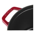 thumbnail image 3 of STAUB La Cocotte 4.75 L Cast Iron Round Tall Cocotte, Cherry, 3 of 11