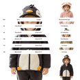 thumbnail image 3 of EnJoCho Toddler Fleece Jacket, Kids 3D Animal Hood Zip Up Plush Coat, Penguin Bunny Dinosaur Hoodie for Baby Boys Girls Fall and Winter Daily Wear, 3 of 4