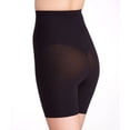 thumbnail image 2 of Women's Maidenform DM2561 Sleek Smoothers High Waist Shorty (Black L), 2 of 2