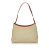 Pre-Owned Prada Shoulder Bag Canvas Fabric Brown