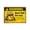 Don't Lick the Toad, variant on chaungfeng Metal No Trespassing Signs Private Property Funny, Posted Signs No Trespassing for Home Yard Garden Door Wall Metal Sign