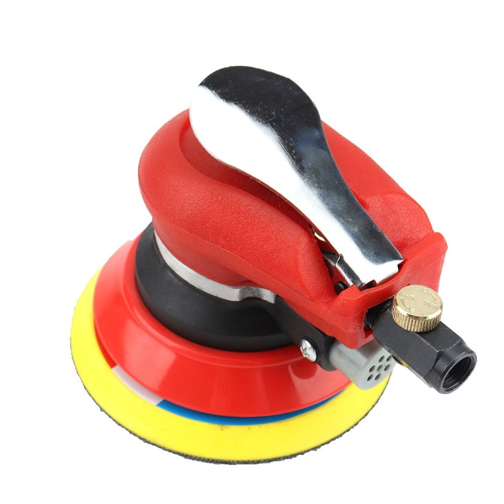 5''Inch Air Sander Pneumatic Polisher Tool Random Orbital Palm Grinder for Car Paint Rust Removal ,Widely Use