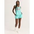 thumbnail image 4 of Joyspun Women's Printed Tank Top and Shorts Pajama Set, 2-Piece, Sizes XS-3X, 4 of 7