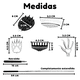 thumbnail image 4 of Rascador de Espalda Extensible con 5 Cabezales y Manita Masajeadora UNIVERSOENLINEA, 4 of 10