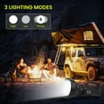 thumbnail image 4 of LED Flashlight Rechargeable, 50000 Lumens Super Bright Flashlights, Big Beam Long-Range Spotlight Flashlight, Waterproof Torch Light for Camping, Fishing, Hunting, Hiking, Patrol, 4 of 8