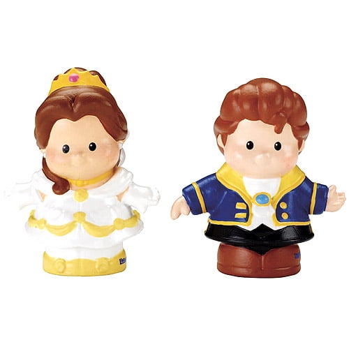 Fisher Price Little People Disney 2 Pack Belle And Prince Adam Walmart Com Walmart Com
