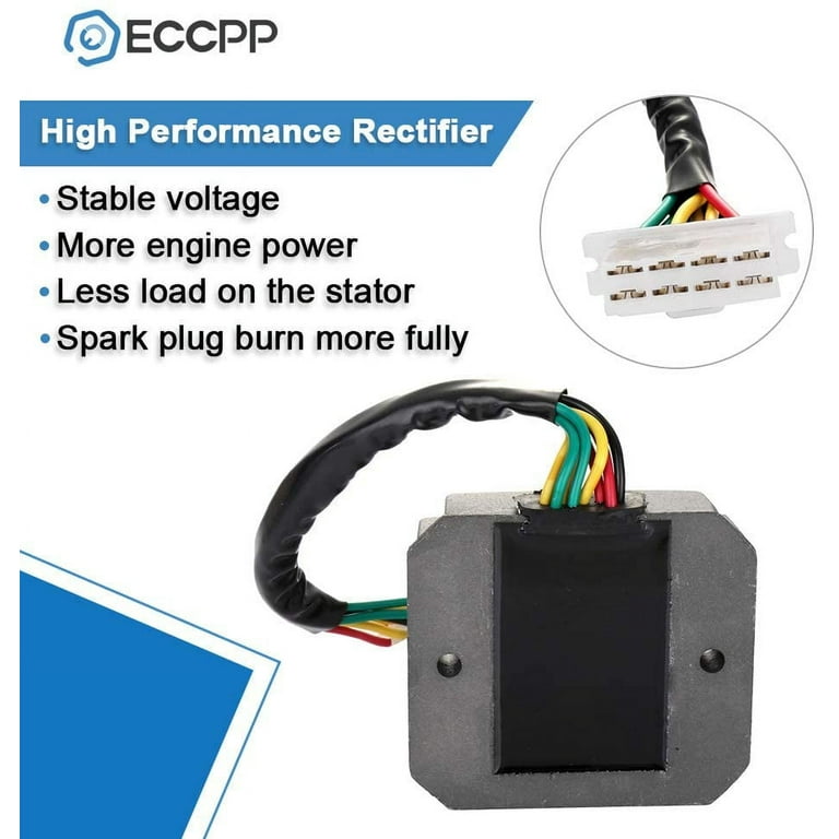 ECCPP Voltage Regulator Rectifier Fit for 1975 1976 1977