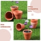 thumbnail image 3 of 12 Uds. Macetas pequeñas de terracota con agujeros de drenaje, Mini macetas de arcilla para plantas de interior, flores suculentas, macetas de arcilla para jardín y guardería, 3 of 5