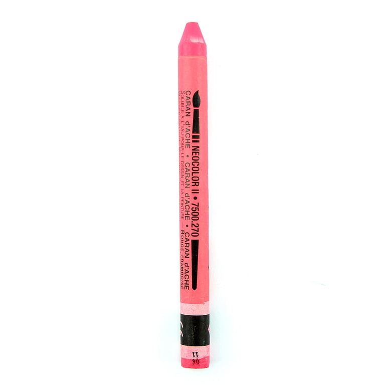 Neocolor II Aquarelle Water Soluble Wax Pastels raspberry red
