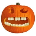 thumbnail image 1 of Glow in the Dark Pumpkin Buck Teeth Set, 1 of 1