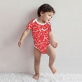 thumbnail image 3 of Kdxio Beef2 Pattern Unisex Baby Cotton Short Sleeve Bodysuits-3 Months, 3 of 5