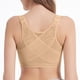 thumbnail image 2 of Gibobby Brasier con Cierre Frontal Push Up Hebilla frontal cómoda y sexy para mujer de 3 piezas sin sujetador con anillo de acero(Beige,Chico), 2 of 5