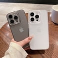 thumbnail image 2 of Soft Matte Candy Transparent Phone Case For iPhone 11 12 13 14 15 16 Pro Max X Xs XR 8 7 Plus Shockproof Silicone Bumper Cover, 2 of 4
