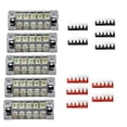 thumbnail image 1 of 5 Pack de Deux Bandes Terminales de Vis de Position de Rangée 5 600V 15A avec 10 Bandes Terminales de Pièces, 1 of 10