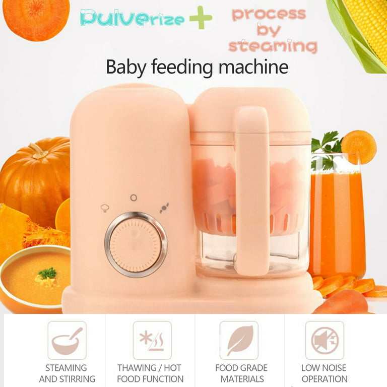 Baby Complementary Food Processor Blender Steamer Mixer Grinder  Multi-funtional Puree Maker Portable blend Stirring