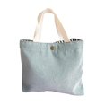 thumbnail image 4 of Bolso de hombro de pana Yuyangstore bolso de mano informal gran capacidad Azul claro, 4 of 8