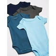 thumbnail image 3 of Carter's Baby Boys' 8 Pack Short-Sleeve Bodysuits, Multi/Turquoise, Preemie, 3 of 3
