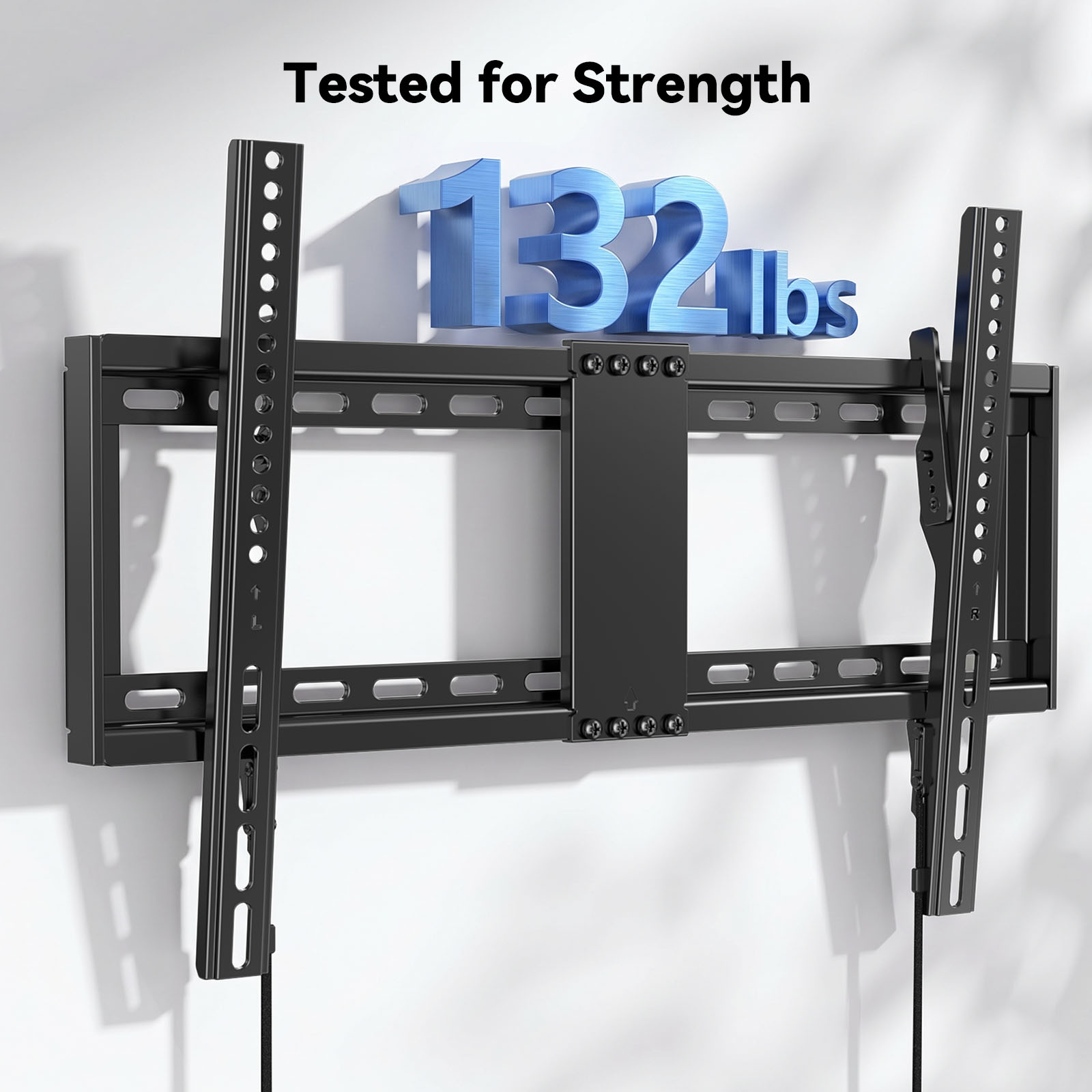 MountFTV Tilting TV Wall Mount for 37-95 inch TVs, 1.2" Low Profile photo 4