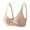 c01Beige, variant on LNWUY Deep V Bras for Women Wire Free Comfort Breathable Wireless Bralettes Adjustable Seamless Bra Beige XXXL
