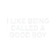 thumbnail image 2 of Cotton unisex Funny "i Like Being Called a Good Boy" Graphic T-Shirt - Black Cotton Short-Sleeve Tee, Comfortable & Versatile Summer Casual Wear, 2 of 7
