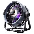 thumbnail image 1 of Ventilador Campamento Al Aire Libre Recargable 4 Velocidad para Acampar Senderismo (gris), 1 of 9