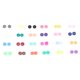 thumbnail image 4 of Cuentas de Arcilla de 24 Colores 4560 Piezas ANGGREK Cuentas Espaciadoras Redondas Planas de Arcilla Polimérica, 4 of 8